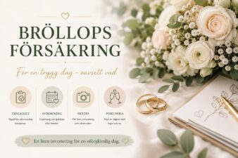 Bröllopsförsäkring – vad som gäller och hur du skyddar ditt bröllop
