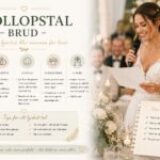 Bröllopstal brud