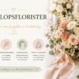 Bröllopsflorister & bröllopsblomster