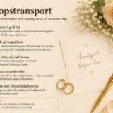 Bröllopstransport