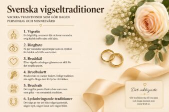 svenska vigseltraditioner Tips guider